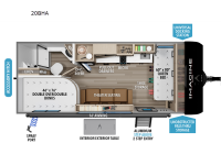 Imagine AIM 20BHA Floorplan Image
