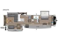 Eagle 335LSTS Floorplan Image