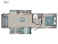 Conquest Supreme Series 299RLI Floorplan Image