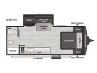 Bullet Classic 18RBCWE Floorplan Image