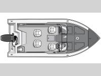 Adventurer 210 GLS Pro Troller Floorplan Image
