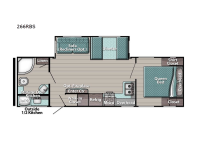 Innsbruck Supreme Series 266RBS Floorplan Image