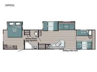 Kingsport Supreme Series 36FRSG Floorplan Image