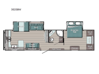 Kingsport Supreme Series 302SBW Floorplan Image