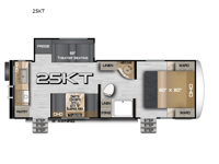 Nash Camp 25KT Floorplan Image