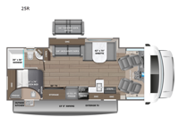 Odyssey 25R Floorplan Image