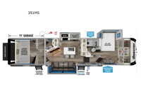 Momentum 351MS Floorplan Image