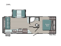 Innsbruck Ultra Lite 236RL Floorplan Image