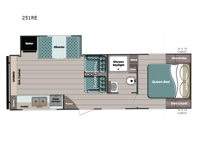 Innsbruck Ultra Lite 251RE Floorplan Image