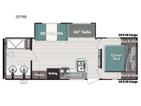 Innsbruck Ultra Lite 257RB Floorplan Image