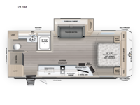 E-Series 21FBE Floorplan Image