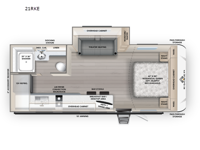 E-Series 21RKE Floorplan Image
