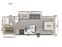 E-Series 26ETS Floorplan Image