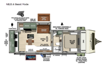 No Boundaries NB20.6 Beast Mode Floorplan Image