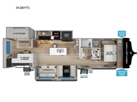 Reflection 342BHTS Floorplan Image