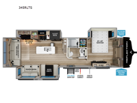 Reflection 345RLTS Floorplan Image