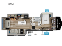 Reflection 337RLS Floorplan Image