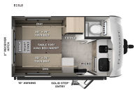 Flagstaff E-Pro E15LE Floorplan Image