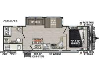 Campbound Platinum CBP261CRB Floorplan Image