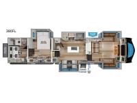 Solitude 380FL Floorplan Image