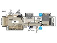 Wildwood Heritage Glen 369BL Floorplan Image