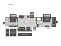 Alpine Avalanche Edition 390DS Floorplan Image