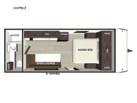 EVO 164FBLE Floorplan Image