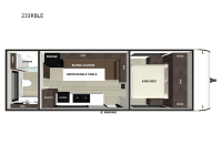 EVO 233RBLE Floorplan Image