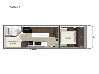 EVO 266BHLE Floorplan Image
