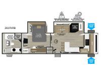 Wildwood Heritage Glen 261FKRB Floorplan Image