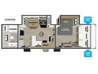 Wildwood Heritage Glen 265BSRB Floorplan Image