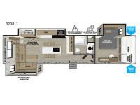 Wildwood Heritage Glen 323RLI Floorplan Image