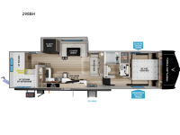 Reflection 150 Series 298BH Floorplan Image