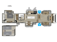 Salem Hemisphere 378FL Floorplan Image