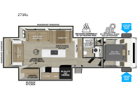 Salem Hemisphere 273RL Floorplan Image