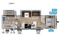 Transcend 325BHT Floorplan Image
