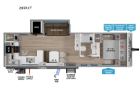 Transcend 285RKT Floorplan Image