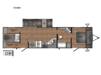 i-5 Edition 533BH Floorplan Image