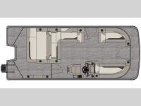 Venture 85 - 21 FT Versatile Rear Bench Floorplan Image
