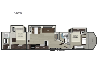 Salem Villa Series 42DMS Floorplan Image
