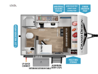 Transcend One 131DL Floorplan Image
