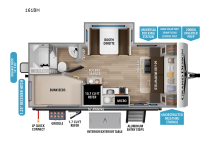Transcend One 161BH Floorplan Image
