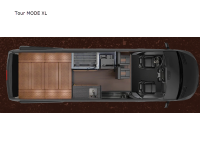 Storyteller Overland Tour MODE XL Floorplan Image