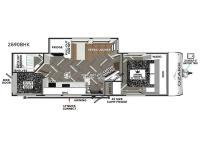 Ozark 2690BHK Floorplan Image