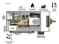 R Pod RP-153 Floorplan Image