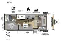 R Pod RP-200 Floorplan Image