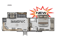 Arctic Fox NXT 295RK Floorplan Image