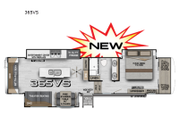 Arctic Fox NXT 365VS Floorplan Image