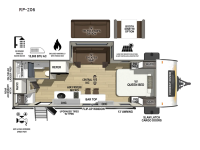 R Pod RP-206 Floorplan Image