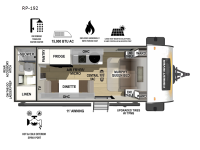 R Pod RP-192 Floorplan Image